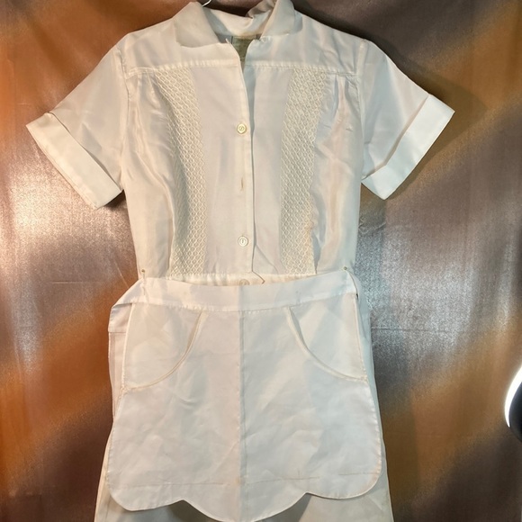 Vintage Dresses & Skirts - Vintage 1940’s nurse or waitress uniform. Servicette. Size 14. 38” bust. Box Q